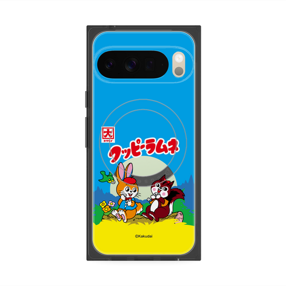 プレミアムスクエアケース with Pixelsnap［ クッピーラムネ - パッケージ ］