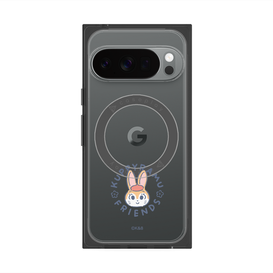 プレミアムスクエアケース with Pixelsnap［ クピラムフレンズ - ロゴ - クッピー ］
