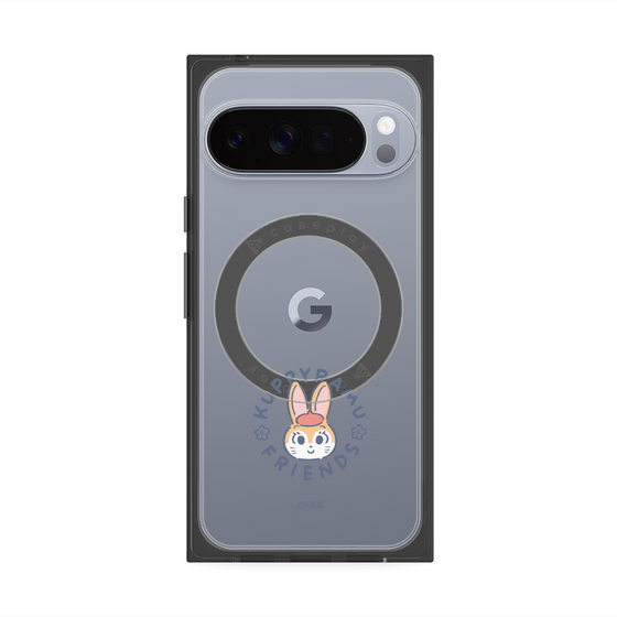 プレミアムスクエアケース with Pixelsnap［ クピラムフレンズ - ロゴ - クッピー ］