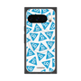 プレミアムスクエアケース with Pixelsnap［ オリジナル - CASEPLAYロゴマーク - ライトブルー ］