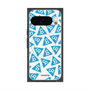 プレミアムスクエアケース with Pixelsnap［ オリジナル - CASEPLAYロゴマーク - ライトブルー ］