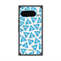 プレミアムスクエアケース with Pixelsnap［ オリジナル - CASEPLAYロゴマーク - ライトブルー ］