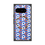 プレミアムスクエアケース with Pixelsnap［ オリジナル - CASEPLAYイニシャル総柄 - オレンジ ］