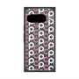 プレミアムスクエアケース with Pixelsnap［ オリジナル - CASEPLAYイニシャル総柄 - ピンク ］