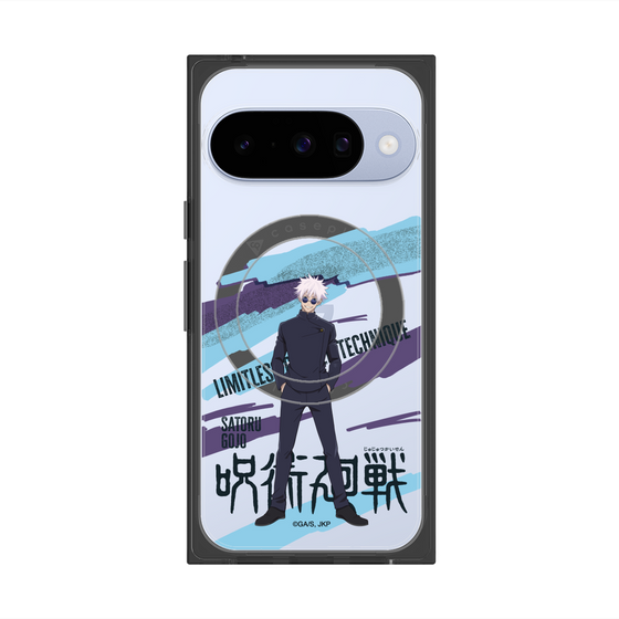 プレミアムスクエアケース with Pixelsnap［ 呪術廻戦 - 立ち絵 - 五条 悟（懐玉・玉折） ］