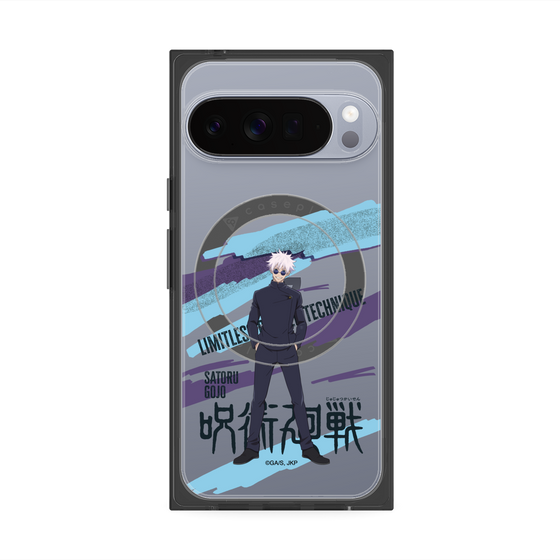 プレミアムスクエアケース with Pixelsnap［ 呪術廻戦 - 立ち絵 - 五条 悟（懐玉・玉折） ］