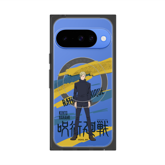 プレミアムスクエアケース with Pixelsnap［ 呪術廻戦 - 立ち絵 - 七海 建人（懐玉・玉折） ］
