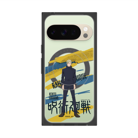 プレミアムスクエアケース with Pixelsnap［ 呪術廻戦 - 立ち絵 - 七海 建人（懐玉・玉折） ］