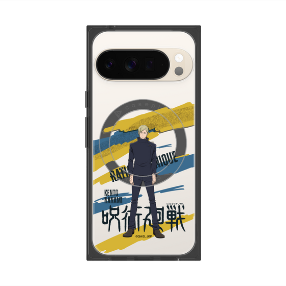プレミアムスクエアケース with Pixelsnap［ 呪術廻戦 - 立ち絵 - 七海 建人（懐玉・玉折） ］