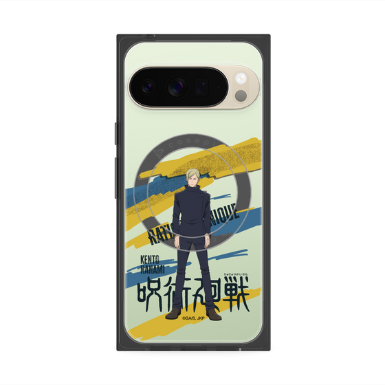 プレミアムスクエアケース with Pixelsnap［ 呪術廻戦 - 立ち絵 - 七海 建人（懐玉・玉折） ］