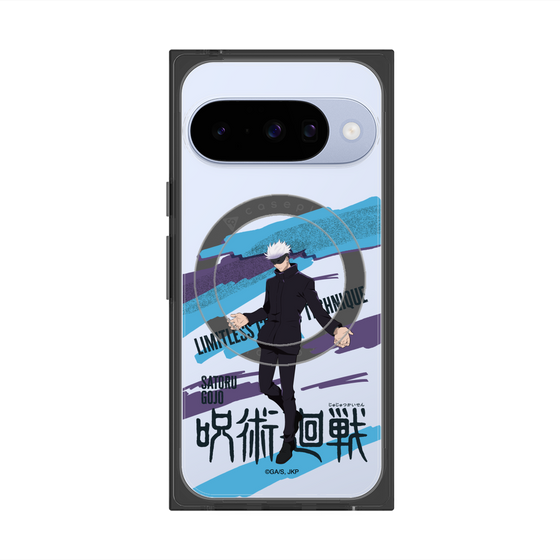 プレミアムスクエアケース with Pixelsnap［ 呪術廻戦 - 立ち絵 - 五条 悟 ］