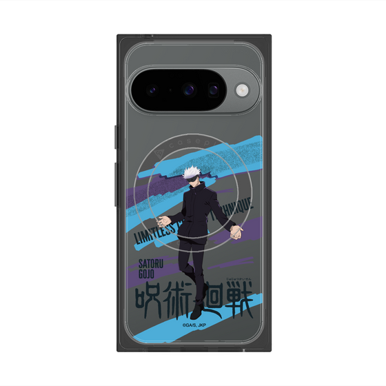 プレミアムスクエアケース with Pixelsnap［ 呪術廻戦 - 立ち絵 - 五条 悟 ］