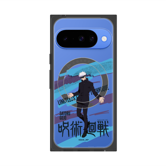 プレミアムスクエアケース with Pixelsnap［ 呪術廻戦 - 立ち絵 - 五条 悟 ］