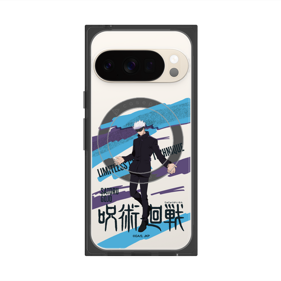 プレミアムスクエアケース with Pixelsnap［ 呪術廻戦 - 立ち絵 - 五条 悟 ］