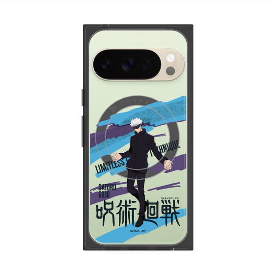 プレミアムスクエアケース with Pixelsnap［ 呪術廻戦 - 立ち絵 - 五条 悟 ］