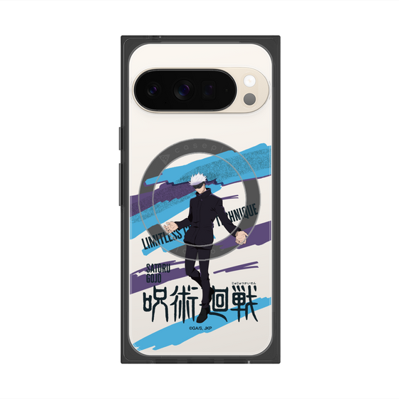 プレミアムスクエアケース with Pixelsnap［ 呪術廻戦 - 立ち絵 - 五条 悟 ］