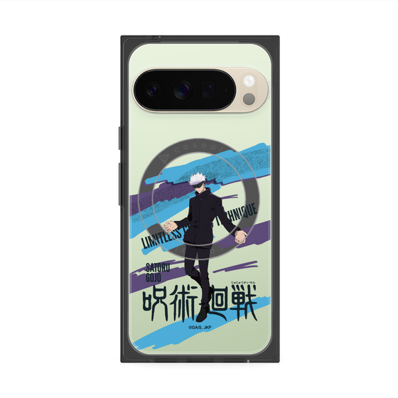 プレミアムスクエアケース with Pixelsnap［ 呪術廻戦 - 立ち絵 - 五条 悟 ］