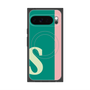 プレミアムスクエアケース with Pixelsnap［ オリジナル - initial color line - S green ］