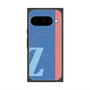 プレミアムスクエアケース with Pixelsnap［ オリジナル - initial color line - Z blue ］