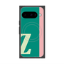 プレミアムスクエアケース with Pixelsnap［ オリジナル - initial color line - Z green ］