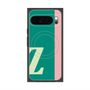 プレミアムスクエアケース with Pixelsnap［ オリジナル - initial color line - Z green ］