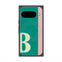 プレミアムスクエアケース with Pixelsnap［ オリジナル - initial color line - B green ］
