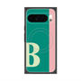 プレミアムスクエアケース with Pixelsnap［ オリジナル - initial color line - B green ］