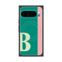 プレミアムスクエアケース with Pixelsnap［ オリジナル - initial color line - B green ］
