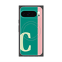 プレミアムスクエアケース with Pixelsnap［ オリジナル - initial color line - C green ］