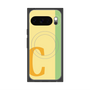 プレミアムスクエアケース with Pixelsnap［ オリジナル - initial color line - C yellow ］