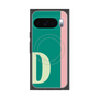 プレミアムスクエアケース with Pixelsnap［ オリジナル - initial color line - D green ］