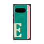 プレミアムスクエアケース with Pixelsnap［ オリジナル - initial color line - E green ］