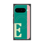 プレミアムスクエアケース with Pixelsnap［ オリジナル - initial color line - E green ］
