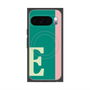 プレミアムスクエアケース with Pixelsnap［ オリジナル - initial color line - E green ］