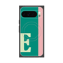 プレミアムスクエアケース with Pixelsnap［ オリジナル - initial color line - E green ］