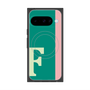 プレミアムスクエアケース with Pixelsnap［ オリジナル - initial color line - F green ］