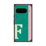 プレミアムスクエアケース with Pixelsnap［ オリジナル - initial color line - F green ］