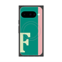プレミアムスクエアケース with Pixelsnap［ オリジナル - initial color line - F green ］