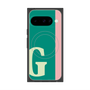 プレミアムスクエアケース with Pixelsnap［ オリジナル - initial color line - G green ］