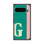 プレミアムスクエアケース with Pixelsnap［ オリジナル - initial color line - G green ］