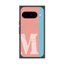プレミアムスクエアケース with Pixelsnap［ オリジナル - initial color line - M pink ］