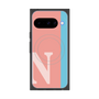 プレミアムスクエアケース with Pixelsnap［ オリジナル - initial color line - N pink ］