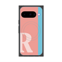 プレミアムスクエアケース with Pixelsnap［ オリジナル - initial color line - R pink ］