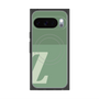プレミアムスクエアケース with Pixelsnap［ オリジナル - initial two tone - Z green ］