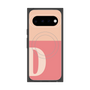 プレミアムスクエアケース with Pixelsnap［ オリジナル - initial two tone - D pink ］