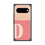 プレミアムスクエアケース with Pixelsnap［ オリジナル - initial two tone - D pink ］