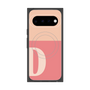 プレミアムスクエアケース with Pixelsnap［ オリジナル - initial two tone - D pink ］