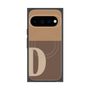 プレミアムスクエアケース with Pixelsnap［ オリジナル - initial two tone - D brown ］