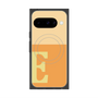 プレミアムスクエアケース with Pixelsnap［ オリジナル - initial two tone - E orange ］