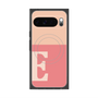 プレミアムスクエアケース with Pixelsnap［ オリジナル - initial two tone - E pink ］